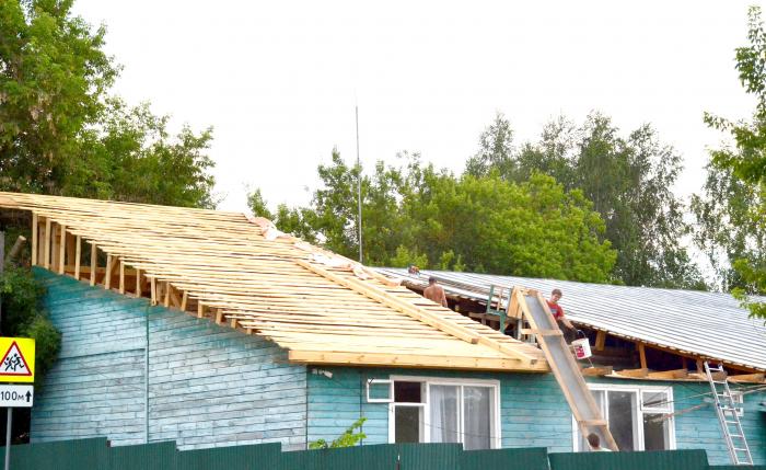 Ремонт кровли детского сада №2