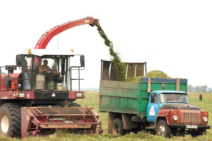 В хозяйствах района продолжается заготовка кормов В хозяйствах района продолжается заготовка кормов