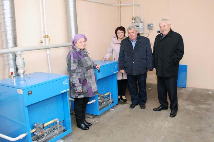 Пущен газ в котельной Кругловской школы Пущен газ в котельной Кругловской школы