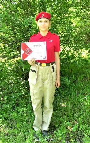 Мария Семавина – учащаяся 10 класса Хрипуновской школы