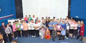 Третий год в ФОКе «Рубин» проводится КВН среди групп здоровья. Помогают пенсионерам готовиться к играм инструкторы-методисты О.А.  Дмитриева и Л.А.  Машина